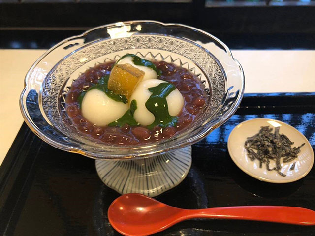 冷白玉ぜんざい